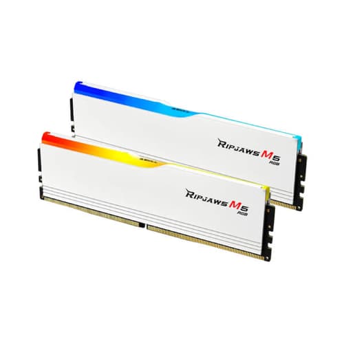 G.Skill Ripjaws M5 RGB 32GB (16GBx2) DDR5 6000MHz Desktop RAM (White)